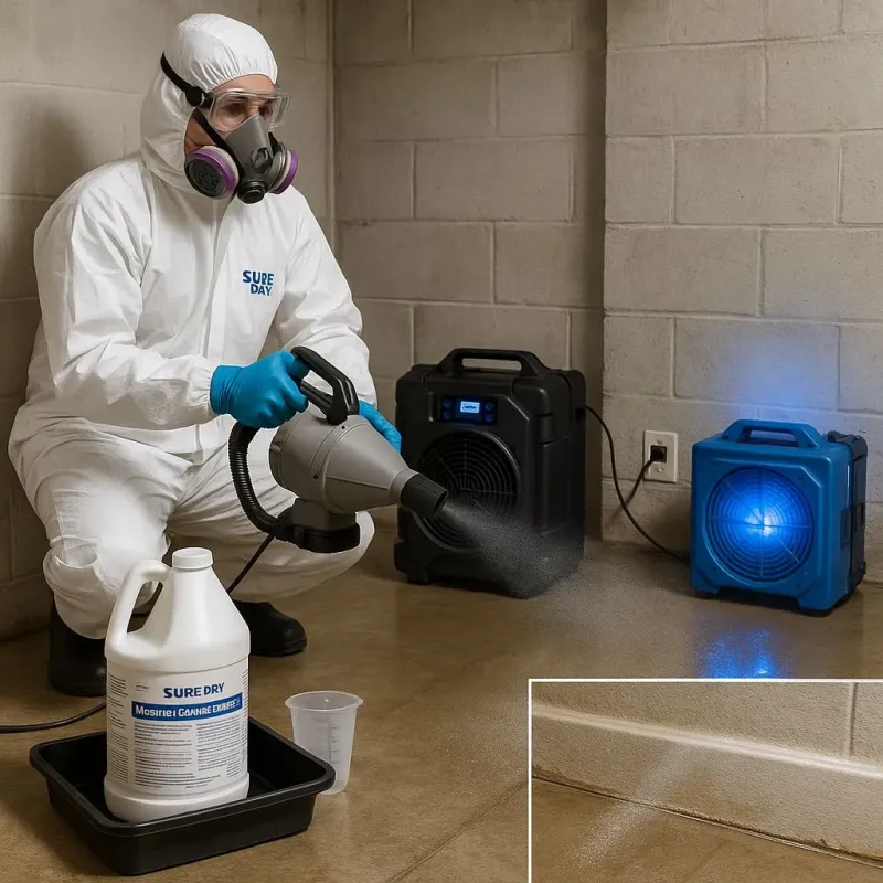 Sanitization and Odor Removal process in Las Quintas Fronterizas, TX