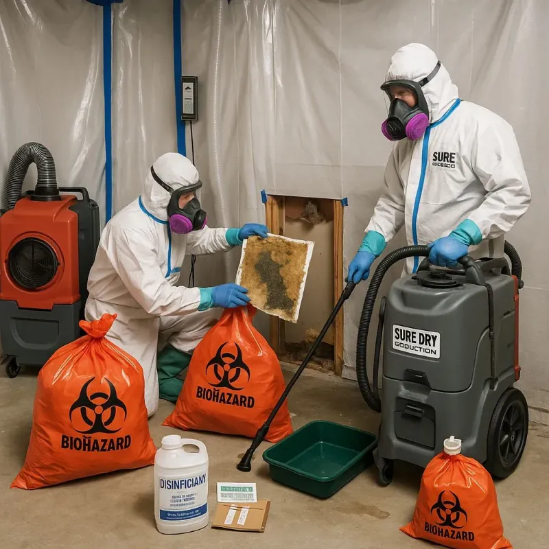 Contaminated Water Handling Protocols process in Las Quintas Fronterizas, TX